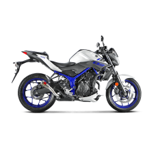 Akrapovic Slip-On Line (SS) MT-03, Yamaha MT-03, 2016-2021