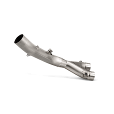 AKRAPOVIC Yamaha R1 Slip-On Track day Link pipe/Collector (Titanium)