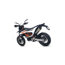 ARROW KTM 690 SMC/ENDURO'19 RACE TECH HOMOL.  ALUMINIUM EXHAUST WITH CARBON ENDCAP FORARROW LINK PIPE