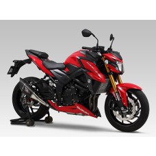 Yoshimura | Slip-on R-11SQ svart/karbon (E4), Suzuki GSX-S750 2017+