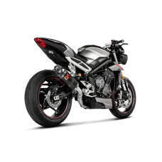 AKRAPOVIC Triumph Street Triple 765 S / R / RS Slip-On Line (Carbon)