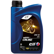 Elf | Moto4 Cruise 20W-50 mineralolje (1 ltr)