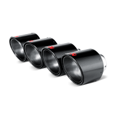 Akrapovic Chevrolet, Nissan Tail pipe set (Carbon,dia 125 mm) Corvette Corvette ZO6/ZR1 (C6), GT-R