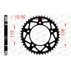 AFAM REAR STEEL SPROCKET #525