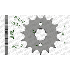 AFAM | COUNTERSHAFT SPROCKET #428