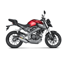 AKRAPOVIC Yamaha MT-125 Racing Line (Titanium)