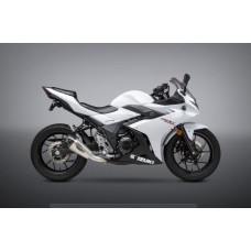 Yoshimura | Street Alpha SLIP-ON polert/karbon, Suzuki GSXR250 '17