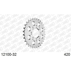 AFAM REAR STEEL SPROCKET #420