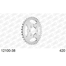 AFAM REAR STEEL SPROCKET #420