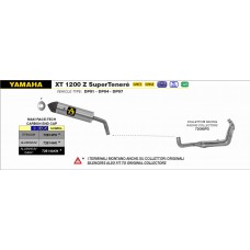 ARROW YAMAHA XT 1200 Z SUPERTENERE'10-11      STAINLESS STEEL COLLECTOR 2:1 FOR       ORIGINAL AND ARROW SILENCERS