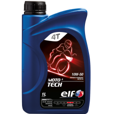 Elf | Moto4 Tech 10W-50 syntetisk olje (1 ltr)