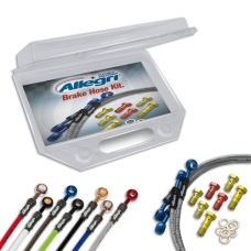 Stålomspunnet br.slangekit/front, Yamaha YZF600R Th. Cat 96-