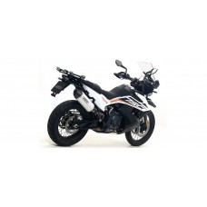 Arrow KTM 790 ADVENTURE '19 RACE TECH HOMOLO. ALUMINIUM EXHAUST WITH WELDED LINK PIPE AND CARBON ENDCAP