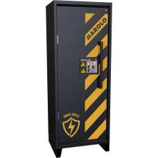 MAROLO I Battery storage cabinet 1 door 750 SHIELD XL ALARM