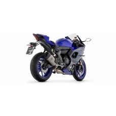 ARROW YAMAHA YZF R7 '21/23 HOMOLOGATED FULL   SYSTEM ST.STEEL COLLECTOR AND TITANIUM  PISTA SILENCER