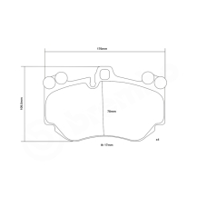 Brembo | Sportklosser, HP2