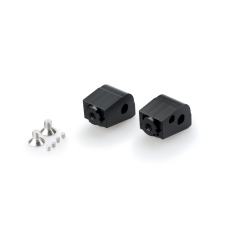 Puig Pair Footrest Fixation Passenger Yamaha C/Black