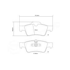 Brembo | Sportklosser, HP2