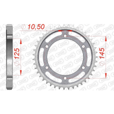 AFAM | REAR STEEL SPROCKET #530