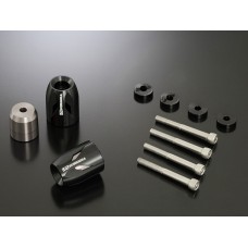 Yoshimura (JP) | Handlebar End Set HighLine M6 (Slate Grey)
