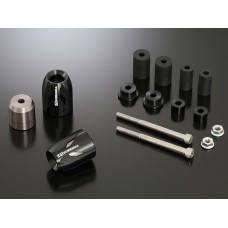 Yoshimura (JP) | Handlebar End Set HighLine Φ14-19 (Slate Grey)