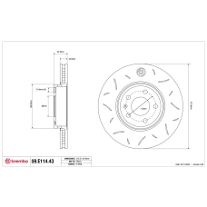 Brembo | Sportskive (1 stk) TY3