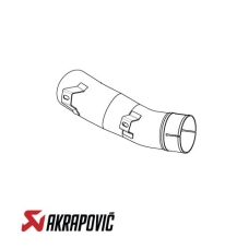 Akrapovic | Mellomrør Kawasaki Z H2