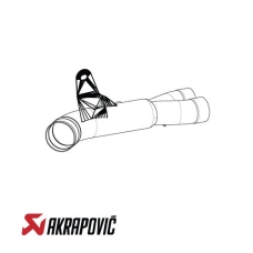 Akrapovic | Mellomrør Kawasaki Z 900 2020 - 2024