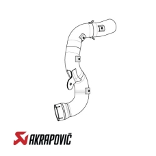 Akrapovic | Link pipe titan BMW R NINET