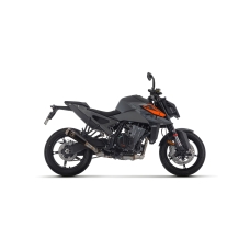 ARROW KTM DUKE 990 2024 HOMOLOGATED NICHROM DARK PRO-RACE SILENCER WITH WELDED STAINLESS STEEL LINK PIPE