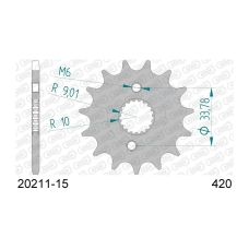 AFAM | COUNTERSHAFT SPROCKET #420