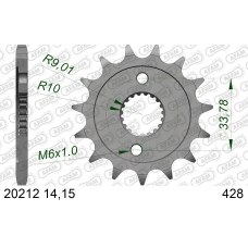 AFAM | COUNTERSHAFT SPROCKET #428
