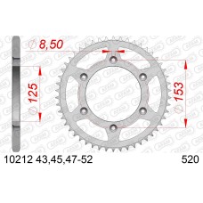AFAM | Bakdrev i stål 520/52 HONDA 125-650 CR F/R / XR R
