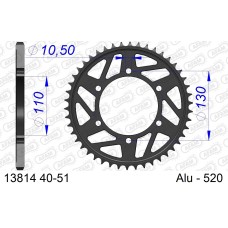 AFAM | Bakdrev aluminium #520 42-tenner