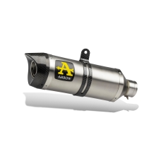ARROW HONDA CBR 650 F '14/CB 650 '17 CE ALU DARK THUNDER SILENCER WITH    CARBON END CAP FOR ARROW COLLECTORS