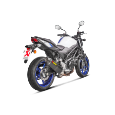 AKRAPOVIC Slip-On Line (Carbon) EU5+ Suzuki SV650X & SV-7GX 2026