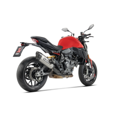 AKRAPOVIC Slip-On Line (Titanium), Ducati Monster V2 2026+
