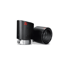 Akrapovic Volkswagen Tail pipe set (Carbon) Golf (VI) GTD, Golf (VI) GTI, Golf (VI) TSI 1,4 (118KW), Golf (VI) TSI 1,4 (9...