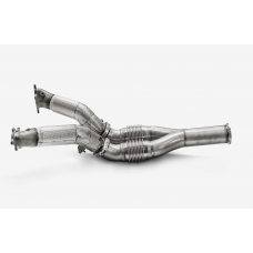 Akrapovic Nissan Link pipe (SS) for aftermarket turbochargers GT-R