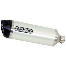 Arrow KAWASAKI Z 650 '17 HOMOL.ALUMINIUM RACE TECH SILENCER WITH CARBON END CAP FOR ARROW COLLECTORS