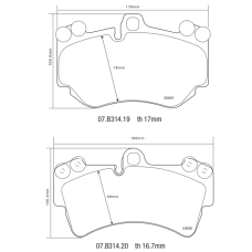 Brembo | Sportklosser, HP2