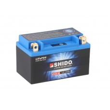 Shido Lithium Ion batteri LT12A-BS  (OBS! Garantiskjema vedlagt i esken)