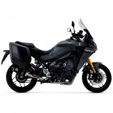 ARROW YAMAHA TRACER 9 '21 HOMOLOGATED ALUMINUMDARK THUNDER SILENCER WITH CARBON ENDCAP