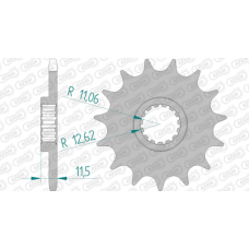 AFAM COUNTERSHAFT SPROCKET #520