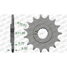 AFAM COUNTERSHAFT SPROCKET #520