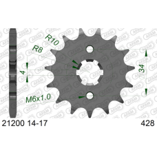 AFAM COUNTERSHAFT SPROCKET #428