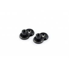 Puig Adjustable Offsets For Pegs 20Mm C/Black