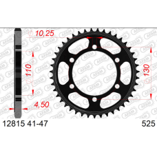 AFAM REAR STEEL SPROCKET #525