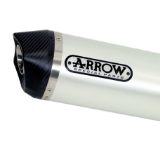 Arrow YAMAHA MT 125 '14 HOMOLOGATED ALUMINIUM THUNDER SILENCER WITH CARBON END CAP FOR ARROW COLLECTOR