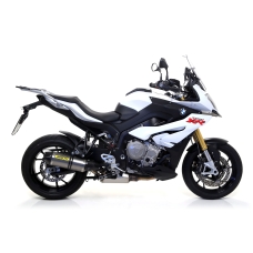 Arrow BMW S 1000 XR '15 HOMOLOGATED RACE-TECH TITANIUM SILENCER WITH CARBON END CAP FOR ORIGINAL AND ARROW COLLECTORS